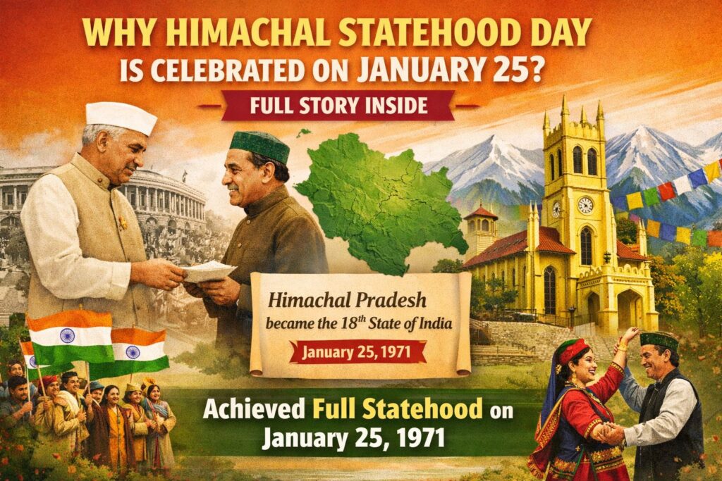 Why Himachal Pradesh Statehood Day is Celebrated on January 25: The Complete Historical Journey