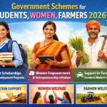 Government Schemes for Students, Women & Farmers in India (2026 Updated List)