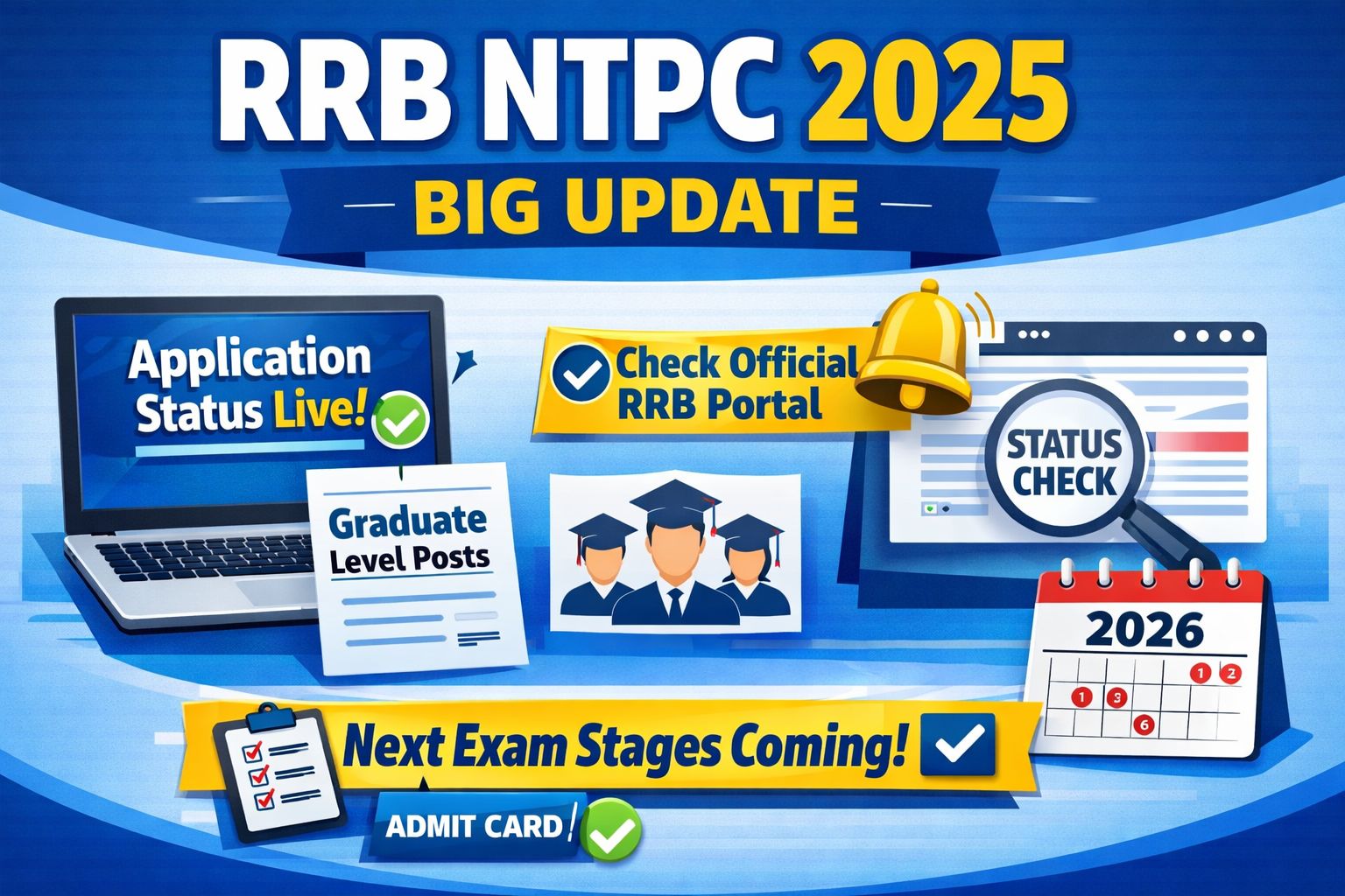 Breaking: RRB NTPC Graduate Recruitment 2025 - Major Official Update Announced Today